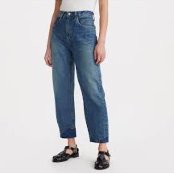 Levi’s Made In Japan Barrel Jeans Sz 27 NWT - Picture 3 of 10